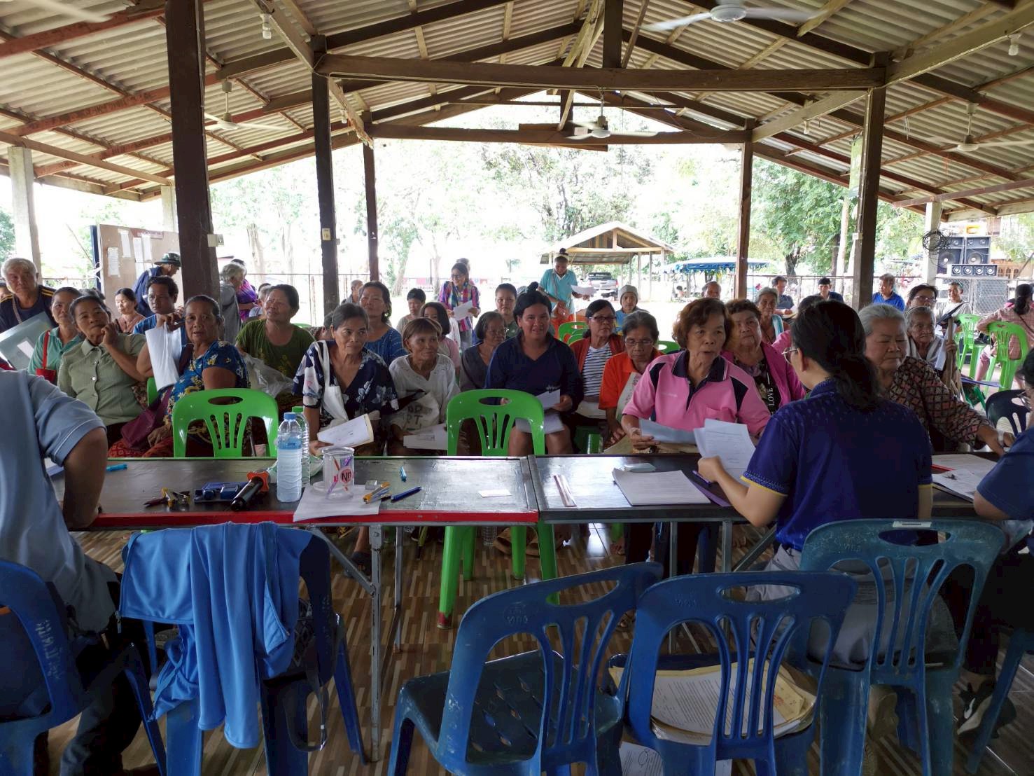 title - สำนักงานการปฏิรูปที่ดินจังหวัดบึงกาฬ ออกหน่วยรับคำร้องออกโฉนดเพื่อการเกษตร ให้แก่เกษตรกร